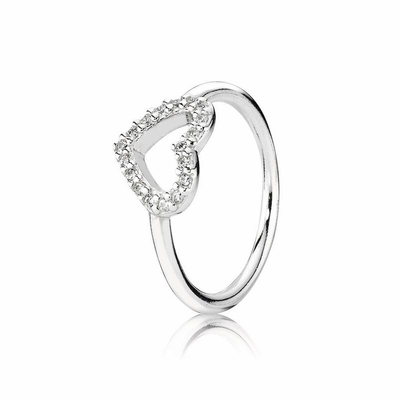 Pandora Be My Valentine Stackable Ring Silver Egypt UX1903248